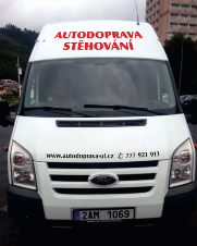 Autodoprava a stěhování pro města Ústí nad Labem, Teplice, Děčín